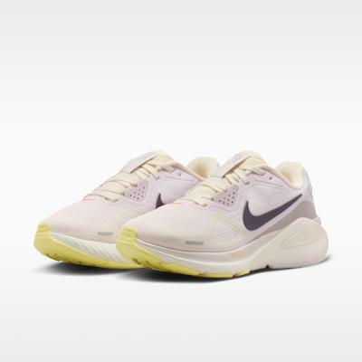 Women's Sneakers Nike Wmns Structure 26 SE 'Pinkish White Light Lilac Yellow-Green Dynasty Purple'
