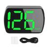 Car HUD Speedometer USB Plug and Play KM MPH Digital Speed Display Universal Fit for Truck SUV Bus Motorcycle