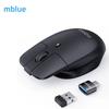 Оригинальная беспроводная легкая мышь MEIZU Mblue M203 2.4G, эргономичная, 1600 точек на дюйм, 4 бесшумные программируемые кнопки, мышь для компьютера, ноутбука