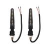 2/4pcs Motorcycle LED Turn signal flowing light 12v Waterproof Amber Flasher Indicator Blinker Rear Lights Lamp Accessories