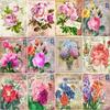 DIY алмазная живопись цветок комплект алмазная живопись вышивка ремесло горный хрусталь мозаика подарок домашний декор ремесленный комплект