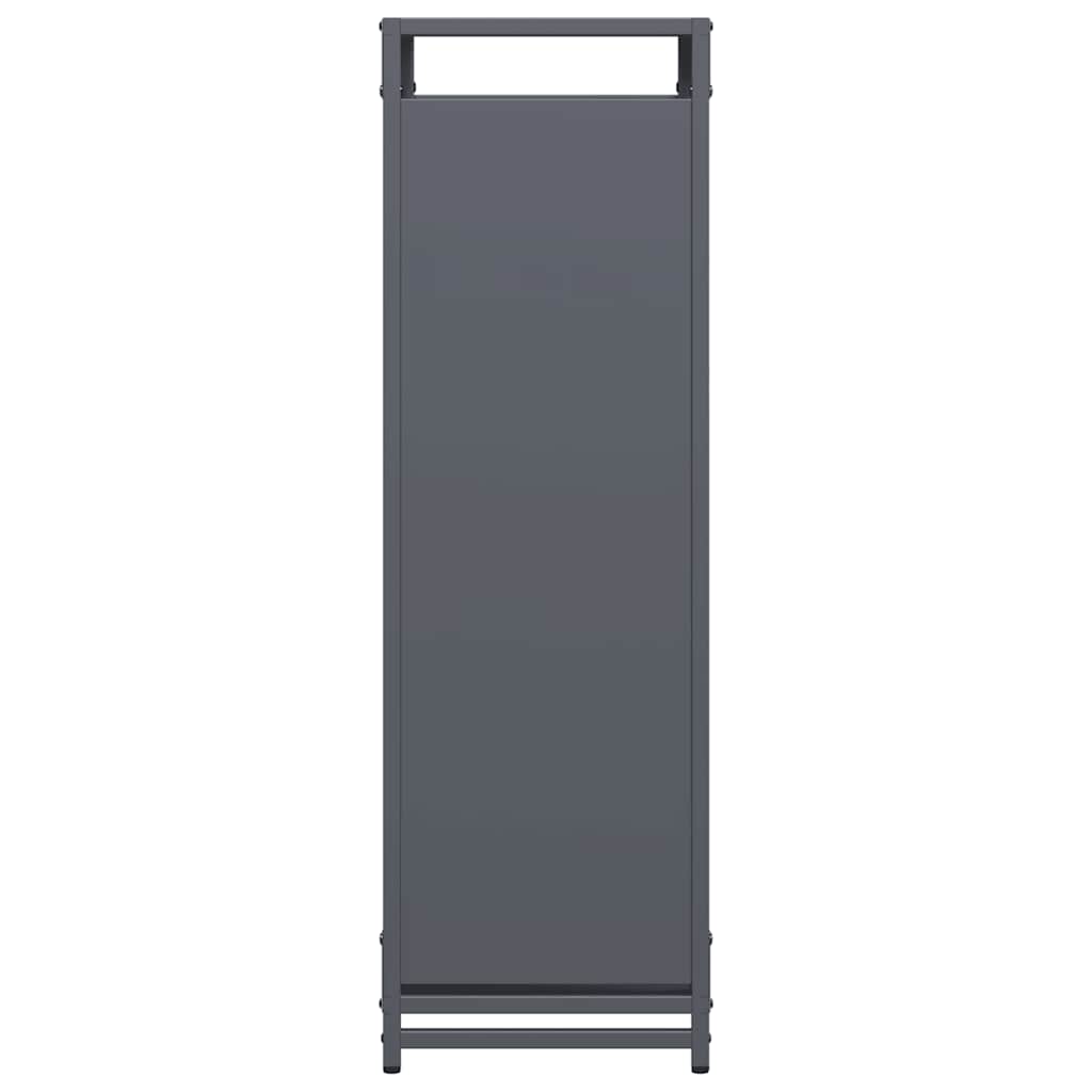 Firewood Rack Anthracite 60 x 28 x 90 cm Cold Rolled Steel