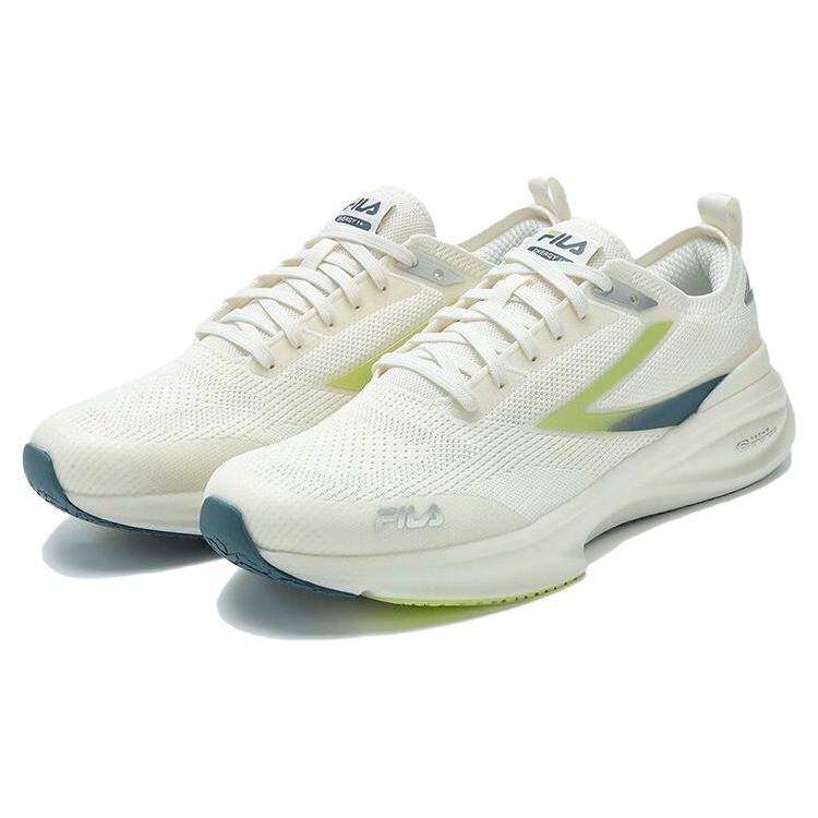 Fila Energy 1 Легкие модные сетчатые низкие повседневные кроссовки для бега Мужские кроссовки Бело-зеленые A12M321115FSA