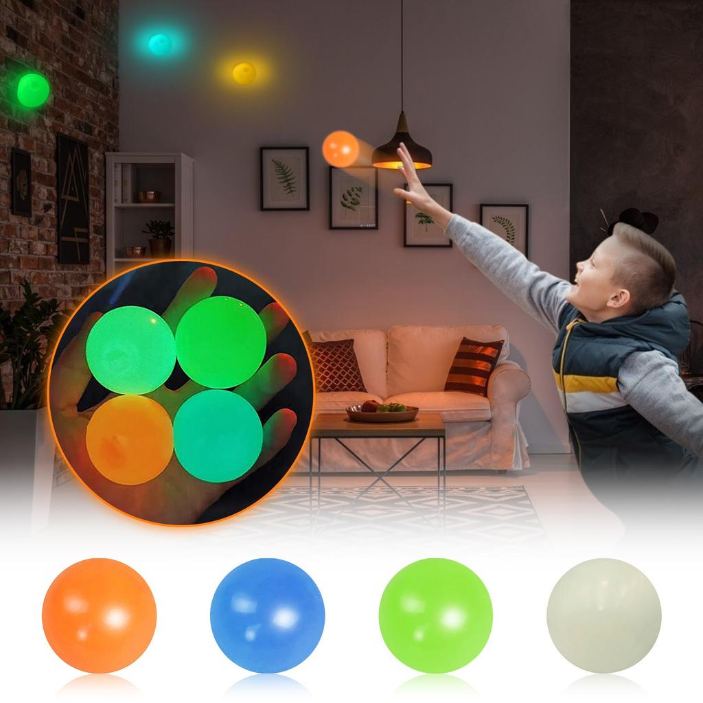 Durable Pink Bouncy Balls Set of 4 High-Quality Rubber Play Balls for Kids & Adults Indoor Outdoor Fun