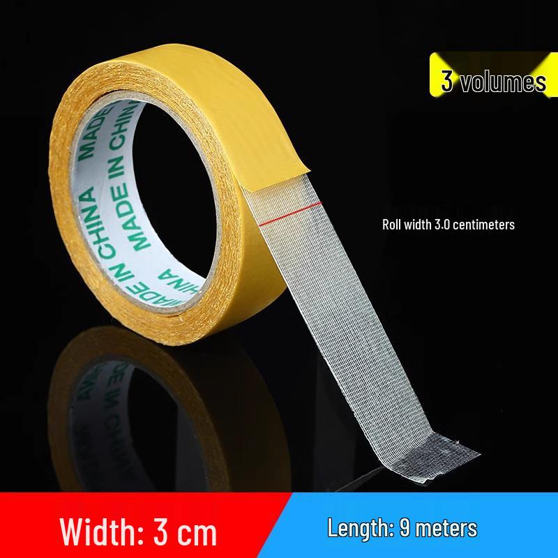 High Viscosity Transparent Double-Sided Tape - Waterproof, Strong Adhesive, No-Trace Carpet Splicing & Balloon Stick Tape.