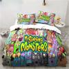 3D Print My Game Singing Monsters Bedding Sets Comforter Quilt Bed Cover Duvet Cover Pillow Case 2-3 Pieces Sets Kids Adult Size