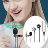 3.5mm/TypeC Earpiece Earphones HiFi Stereo Wired Headset Sport Headphone Wired Earphone  Karaoke