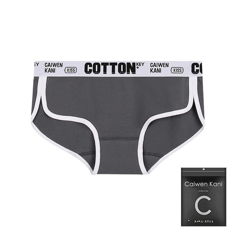 Женский хлопковый бюстгальтер пуш-ап без косточек и комплект трусиков-треугольников