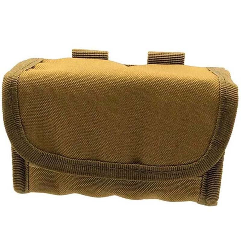 Держатель для перезарядки патронов на 10 круглых выстрелов, чехол Molle для 12 калибра/20 г, подсумок для журналов, круглый держатель для патронов