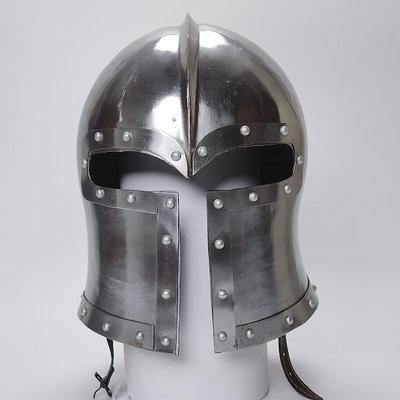 Боевой шлем с черепом Карателя, функциональный средневековый носимый шлем, средневековые доспехи рыцаря-тамплиера-крестоносца, шлем воина-лерпа викинга