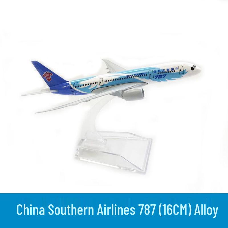 16 см, модель самолета из сплава, игрушка-модель: A320 Sichuan Airlines, China Southern Airlines A380, Air China Boeing B747