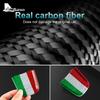 Italian Color Real Hard Carbon Fiber Trim Cover for Fiat 500 Abarth 595 695     Car Interior Trim Accessories