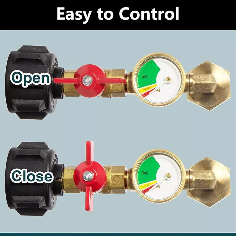 Переходник с 20 фунтов на 1 фунт для кемпинговых газовых баллонов, адаптер для заправки, угловой газовый соединитель на 90 градусов, баллоны Conn X2W8
