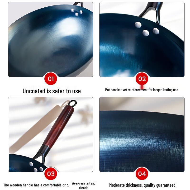 Yoshida Takumi Old-Style Iron Wok