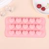 1Pc 15 Hole Three-Dimensional Heart-Shaped Silicone Mold Diy Chocolate Ice Grid Mousse Mold Soft Candy Baking Mold