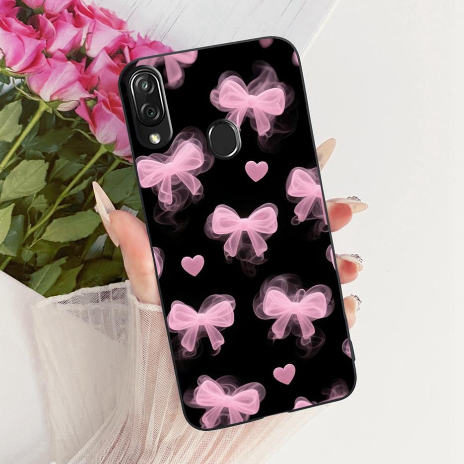 For ZTE Blade V10 Vita Case Luxury Flowers Butterfly Painted Cover Soft TPU Phone Case For ZTE Blade V10 2019 V10Vita Funda Bags