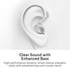 MEE Audio Clear Compatible Wired Earphones Sports Earphones EP-M6USB-CL M6-USB USB-C Ear-hook
