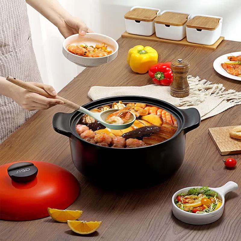 ASD 8L Ceramic Clay Pot for Gas Stoves