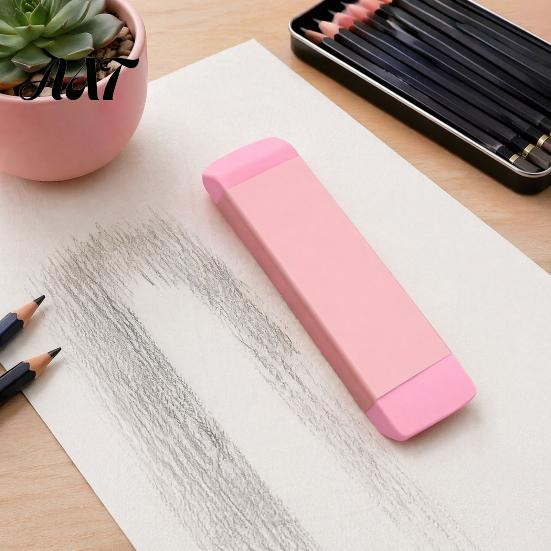 Soft Pencil Mark Eraser Large Eraser, Rubber Erasers for School, High Quality Drawing Office, Art Sketching, Drawing, Homework, Exams, Stationery