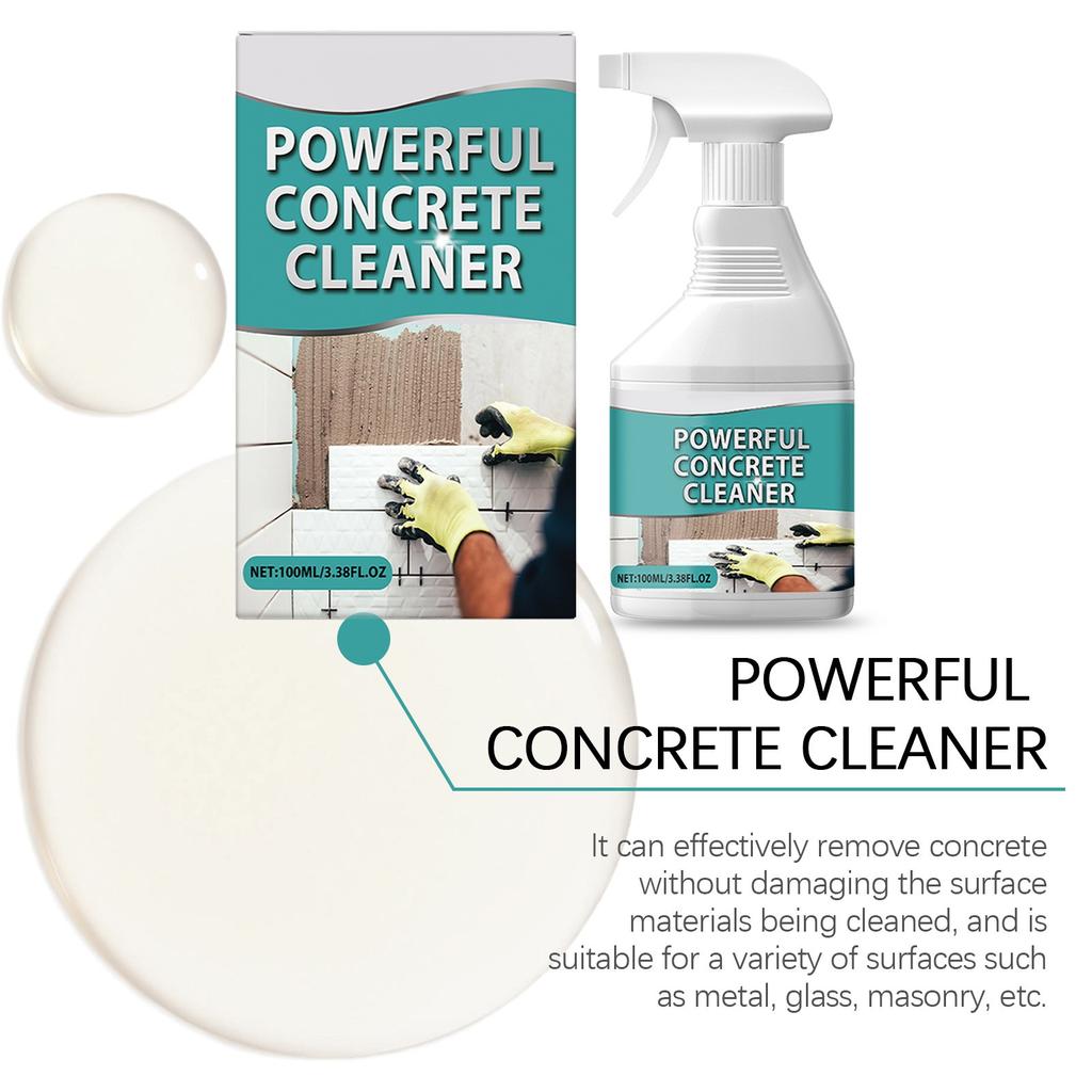 Очиститель цемента сильно растворяет настенную плитку Цемент для удаления дверей и стекла Очиститель цемента для бетона 100 мл