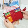 Card Holder Women's Wallet Female Student ID Anti-theft PU Card Case Cute Coin Purse Mini Clutch High-end Feel