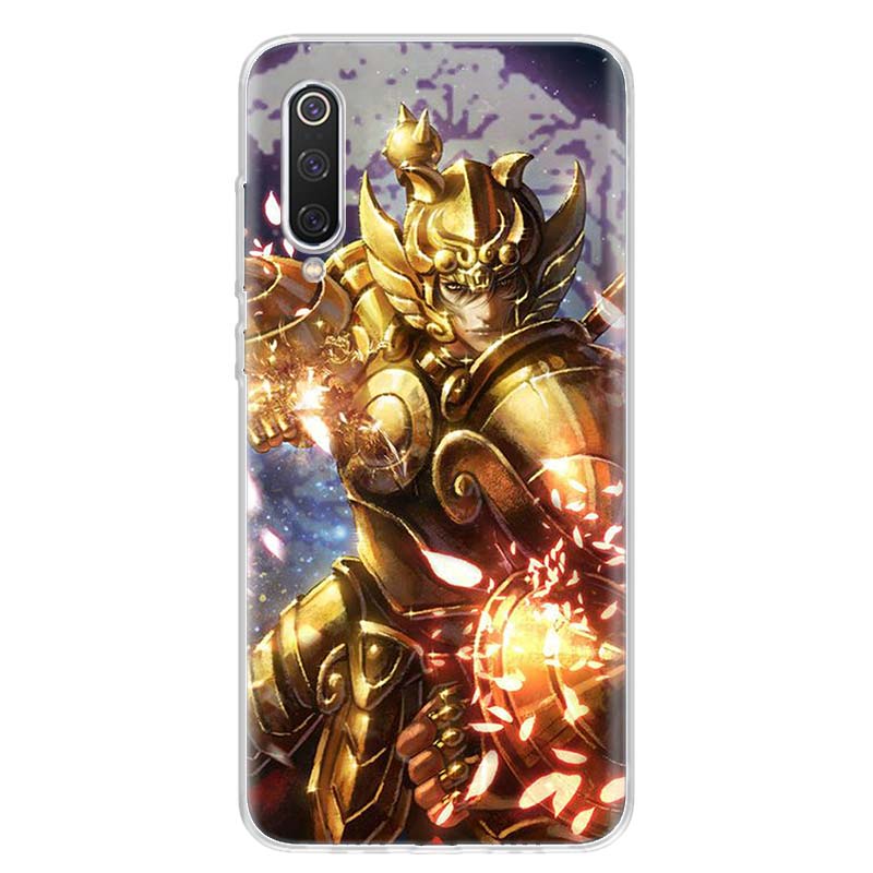 Чехол с изображением аниме Saint Seiya для Xiaomi Redmi Note 10 Pro Max 10S 9 9S 9T 8 8T 11T 11S 11 5G 11E 7 6 5 4X Coque
