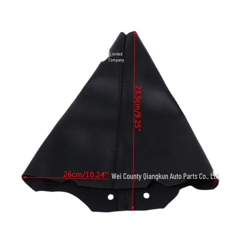 Комплект черных противоскользящих чехлов для рычага переключения передач и ручного тормоза Peugeot 307