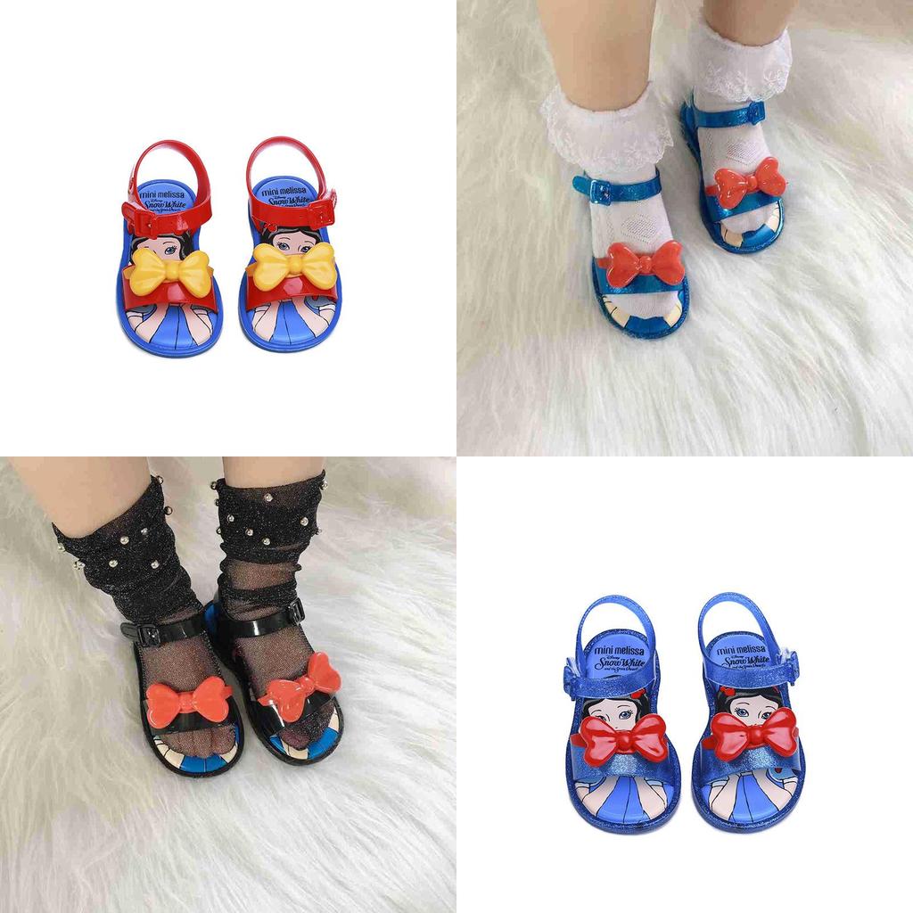 Восхитительные детские сандалии Mini Melissa Белоснежка с очаровательной тематикой принцесс