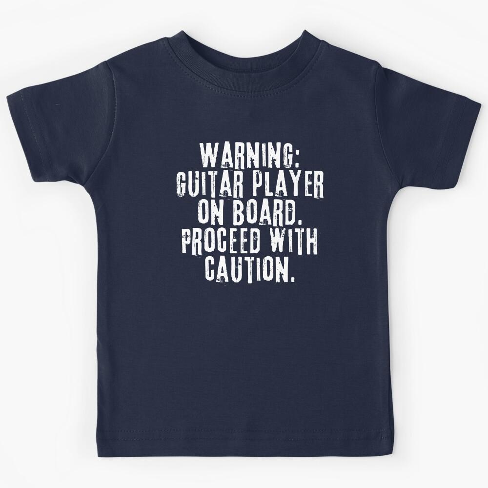 Funny Guitarist Saying Kids T-Shirt