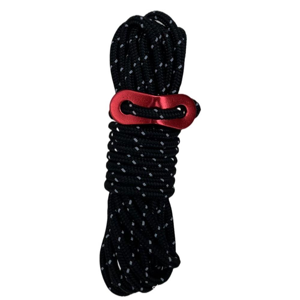 4 метра ветровой трос 4 мм аксессуары для палаток высокое качество светоотражающие с крючками для кемпинга