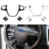 Для Ford Focus 3 MK3 2012-2014 для KUGA Escape 2013-2015 Автостайлинг Накладка на руль Стикер Декорация из АБС-хрома