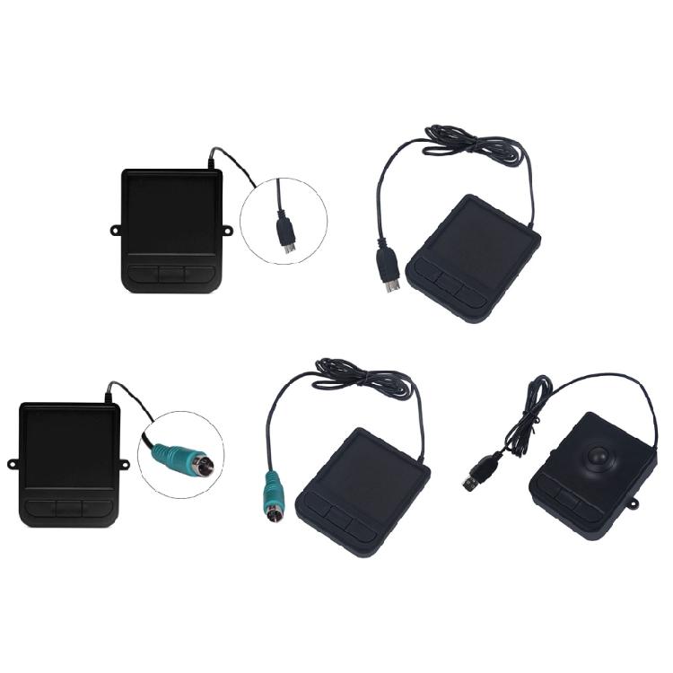 Компактный промышленный проводной USB-тачпад с тремя кнопками и сенсорной функцией для универсального промышленного использования