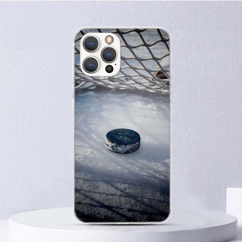 Спортивный мягкий чехол для iPhone 16 17 Air 16E 15 Plus 11 12 13 Mini 14 Pro Max с рисунком катка для хоккея на льду Чехол для телефона Apple 7 8 SE Coque Funda 1