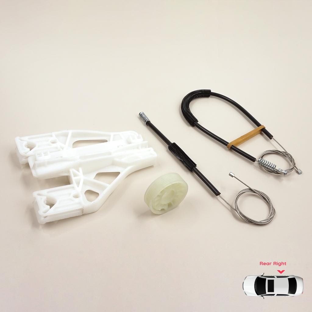 EWR5073 Window Regulator Repair Kit Rear Right for Q5 SQ5 8R 8RB 2008-2018 5-Door 8R0839462