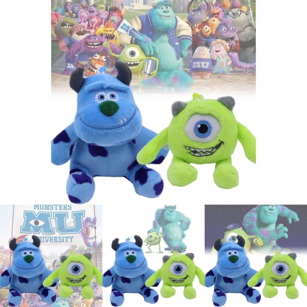High-quality Monsters University Mike Sulley Plush Keychain Perfect For Fans Collectors