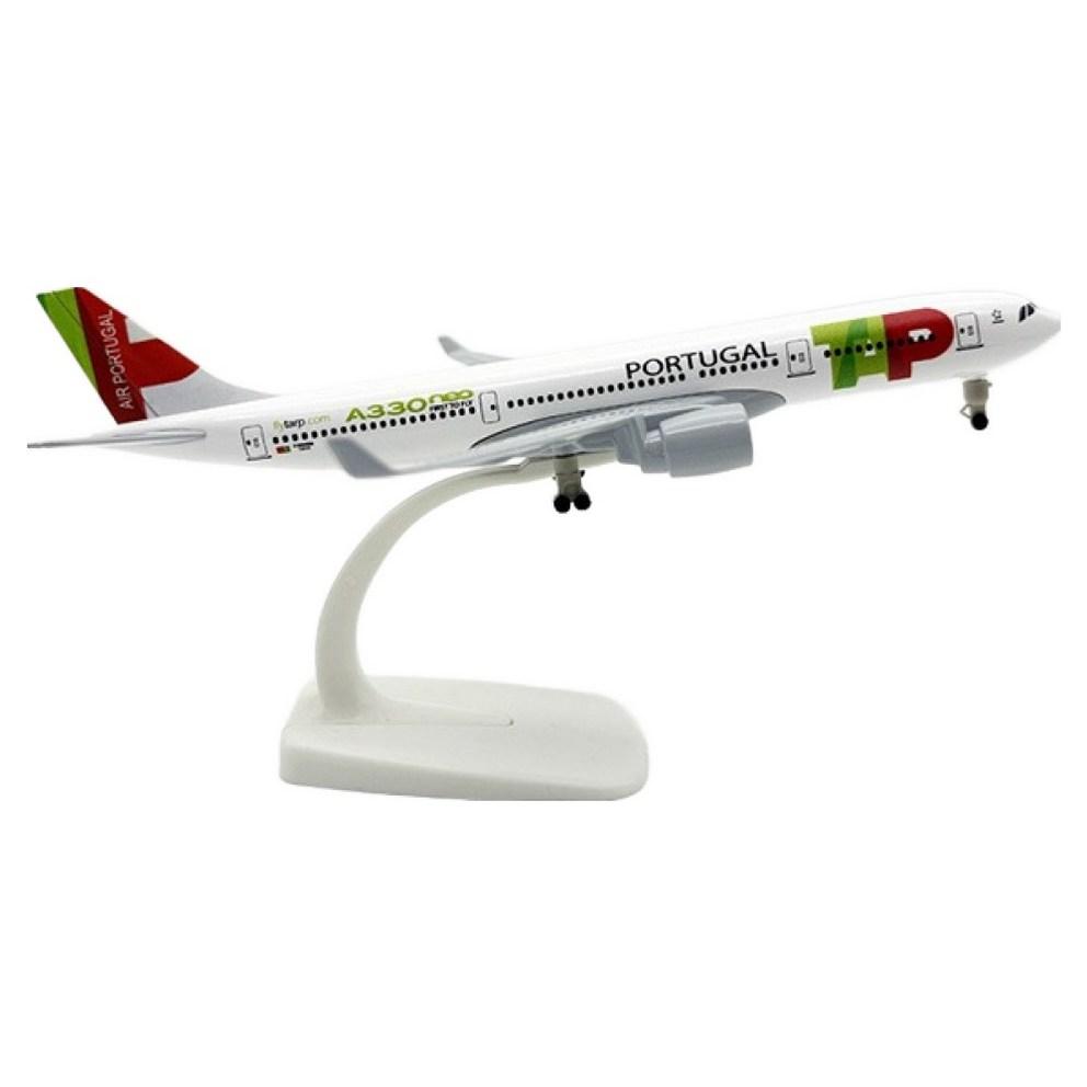 Rare Corporation TAP Air Portugal A330 Model Airplane, 20cm (1:300 Scale)