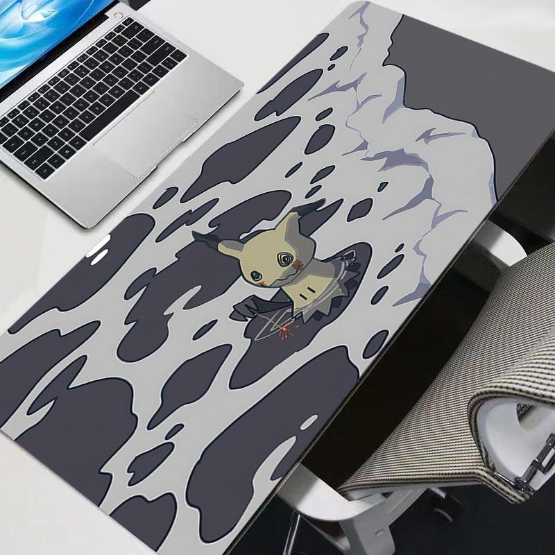 Mouse pad Computer Speed type carpet mat for esports Pokemon Pikachu players Laptop Keyboard Mousepad Office Desk Mat