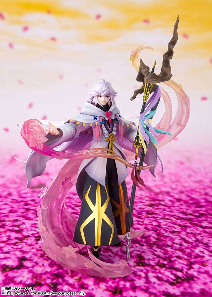 TAMASHII NATIONS Figuarts ZERO Order Absolute Demonic Front Babylonia Flower Magician Merlin 250 мм окрашенная полная фигурка Fate/Grand - - прибл.