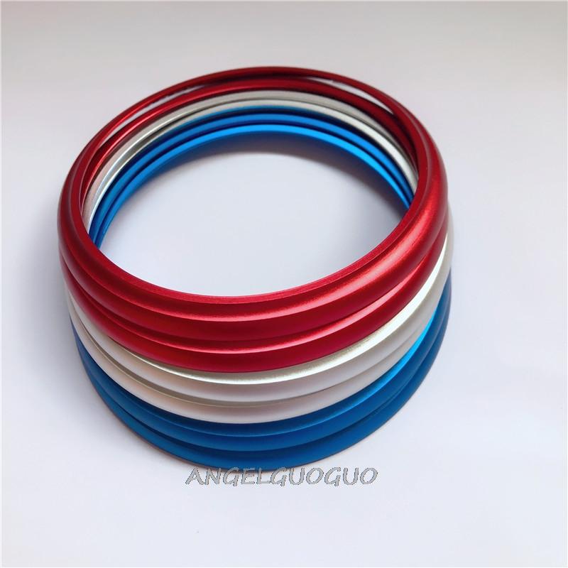 Автомобильное кольцо для выхода воздуха переменного тока, крышка кондиционера, украшение для вентиляционного отверстия переменного тока, наклейки на кольцо для Subaru BRZ Toyota 86 GT86 автомобиля