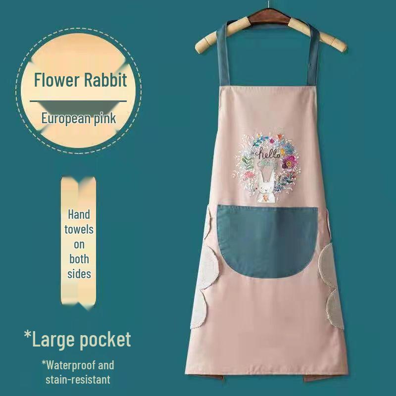 Women's Waterproof Stain-Resistant Fashion Apron for Home and Kitchen Cooking
