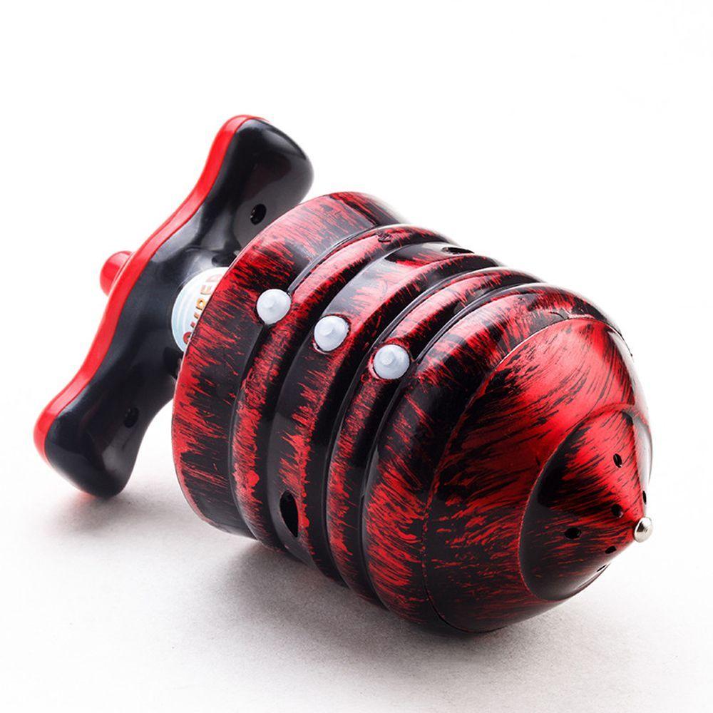 Light-emitting Toy Flash LED Light Music Gyro Imitation Wood Gyro Music Gyroscope Spinning Gyro