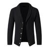 Autumn/Winter 2024 Men's Sweater Casual Single-Breasted Sweater With Lapel Men's Cardigan