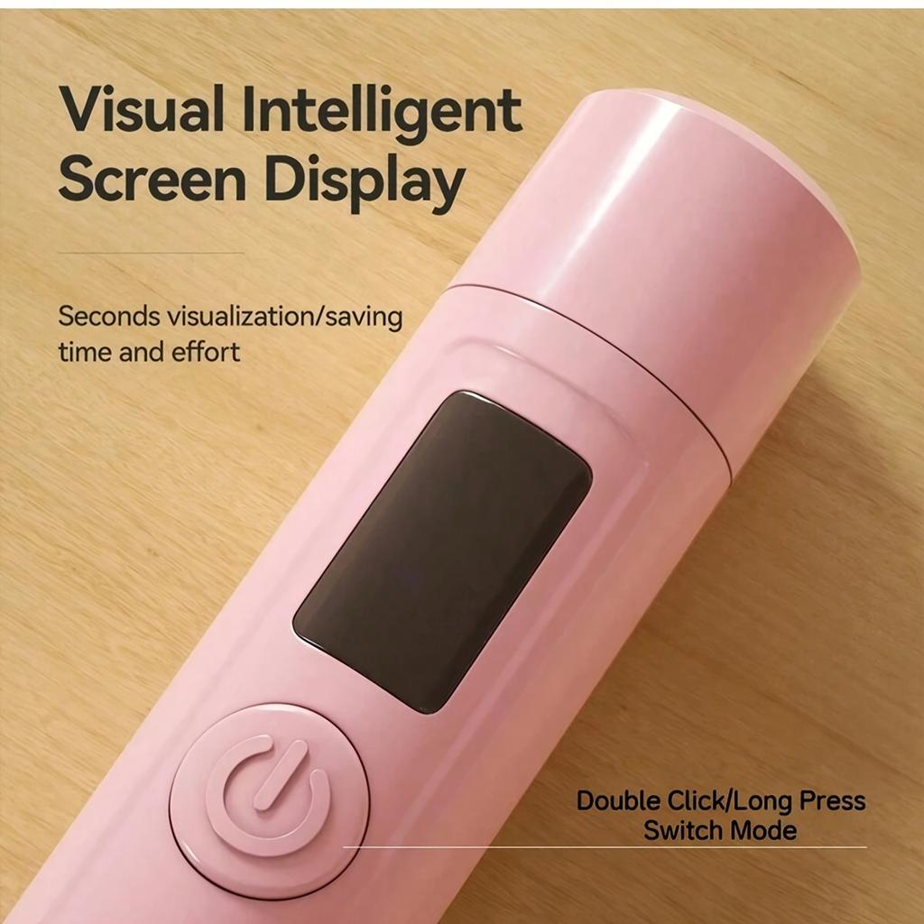 Pink LED Nail Lamp with 360° Rotation and Extra Nail Stamp - USB Powered, 45s/60s Timer Set, and Condenser Lens for Perfect Manicures