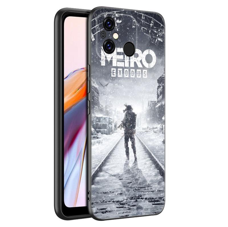 Чехол для телефона Metro 2033 Black для Xiaomi Redmi 11 Prime 11A 12C 13C A1 A2 Plus 12 4G 10 5G 8A 9A 10A 9C 10C 9i 12R Note 9T