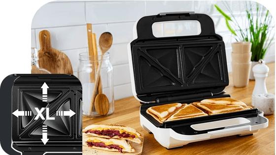 Tefal Sw 701110 Multiplates Snack 2In1 Sandwich Maker 1 Pc