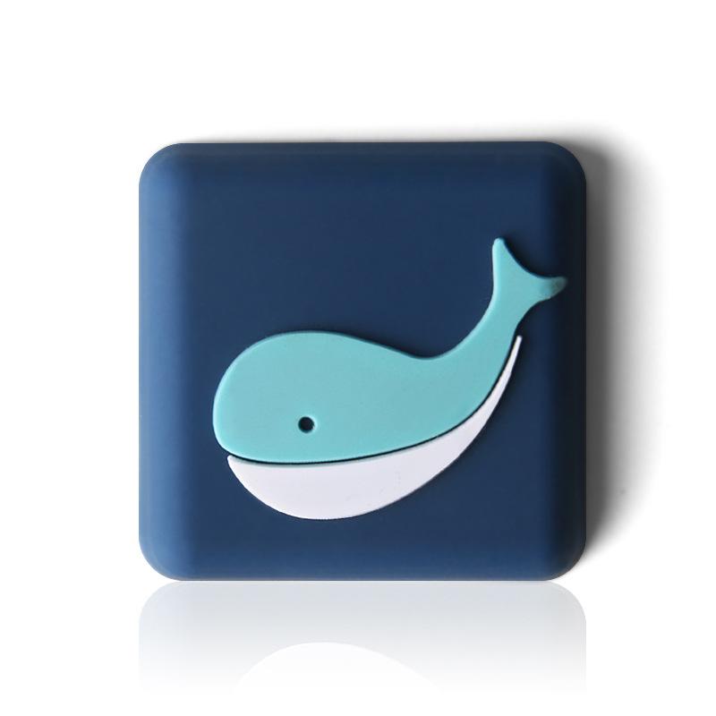 Оригинальная мультяшная силиконовая накладка для предотвращения столкновений на двери, утолщенная стенка, защитная накладка для дверной ручки, угол стола, задняя амортизация, бесшумная и противоударная