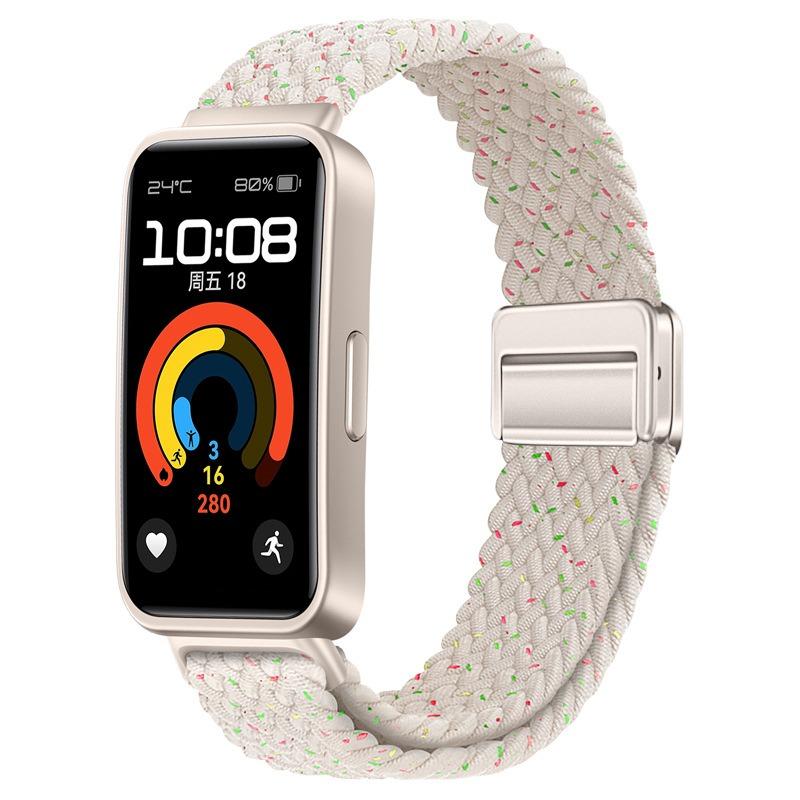 Нейлоновый петлевой браслет для Huawei Band 10 Sport Дышащий ремешок для Huawei Band 8 9 10 Сменный ремешок Аксессуары