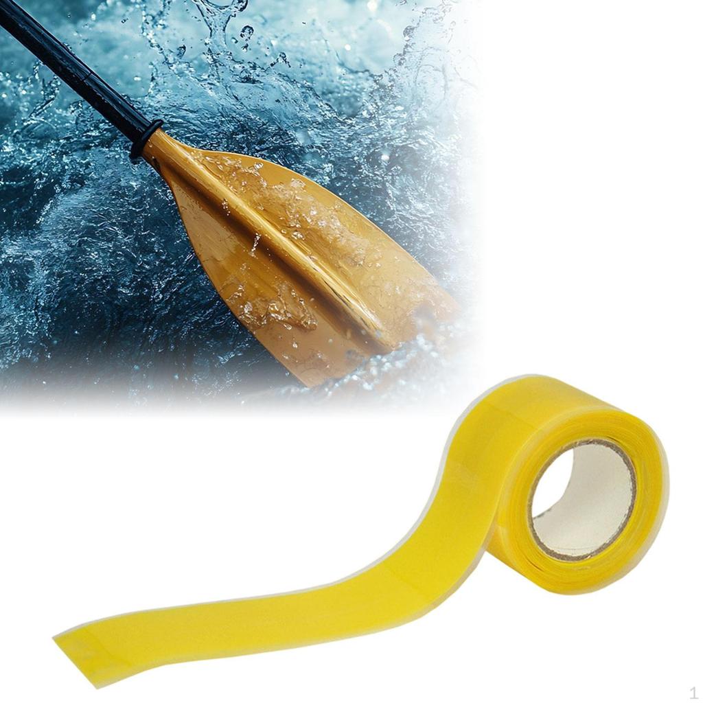 Kayak Paddle Grip Tape Wrap Silicone Multifunctional Sealing Strip Handle for Dumbbells