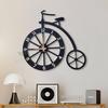 Metal Analog Wall Clock for Home Decoration | Decorative Cycle Wallclocks for Living Room Stylish | Designer Wall Watch