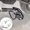Мотоциклетная боковая подножка и удлинительная пластина для Gixxer SF 250, Gixxer 250, Gixxer 150 и GSX150F (Серебряный)